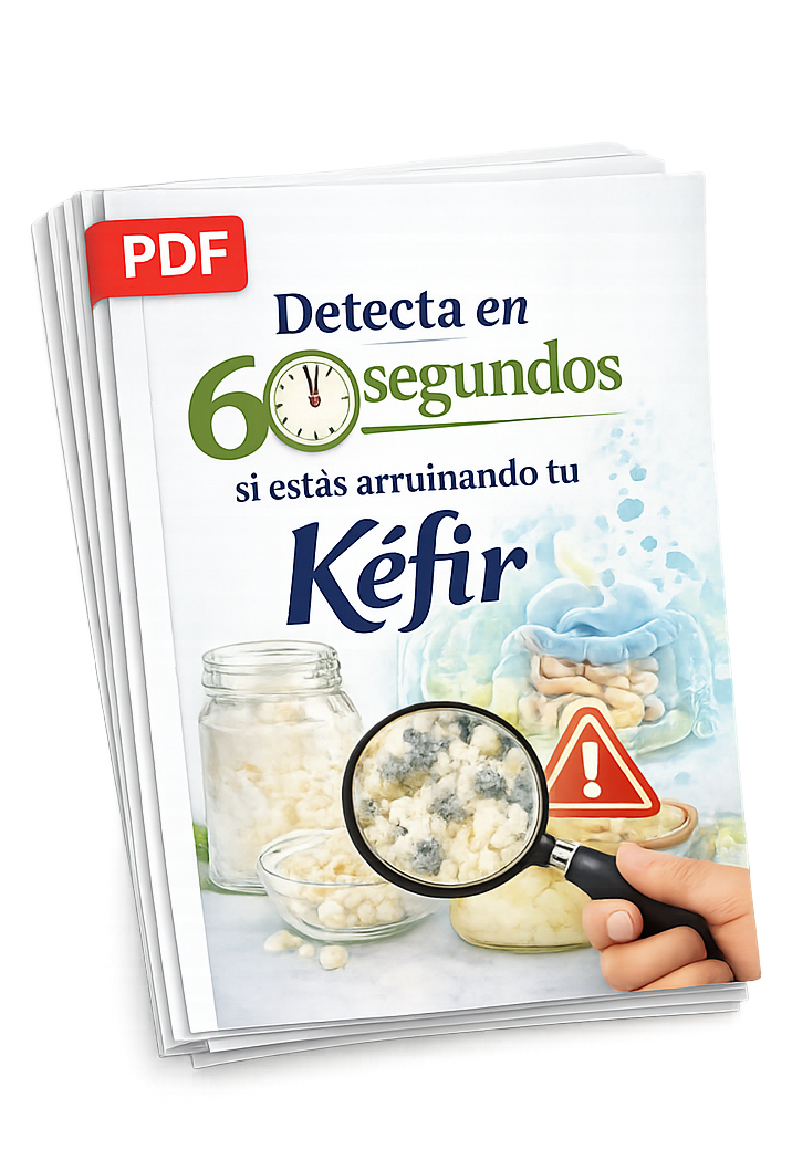 Checklist 60 segundos Detecta en 60 segundos si estás arruinando tu kéfir.